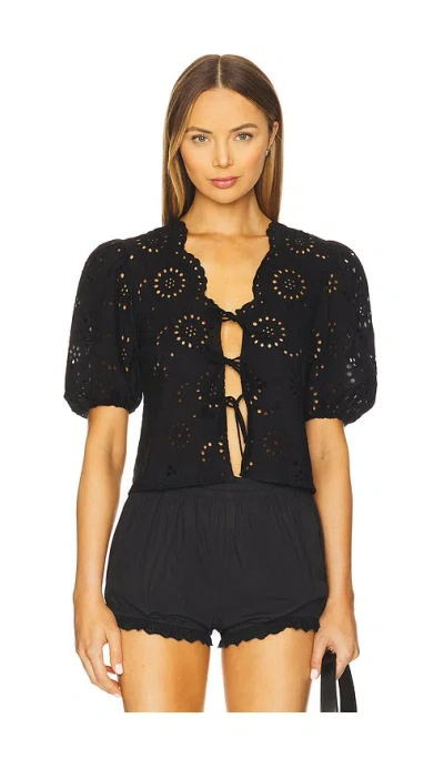 Heartloom Roxana Top In Black