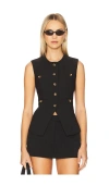Heartloom Roxanna Vest In Black