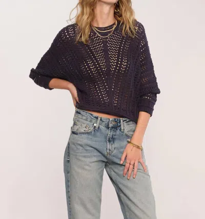 Heartloom Runa Sweater In Navy In Blue