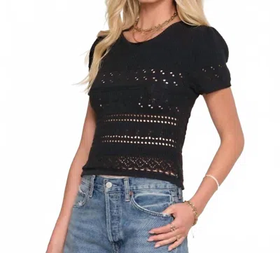 Heartloom Rye Top In Black