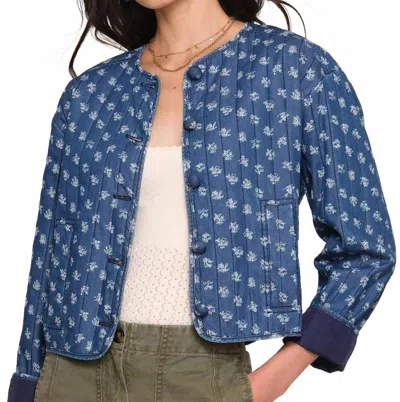 Heartloom Sabrina Jacket In Ocean In Blue