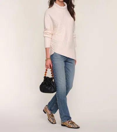 Heartloom Seira Sweater In Snow In White