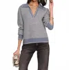 Heartloom Serene V-neck Sweater In Dusty In Multi