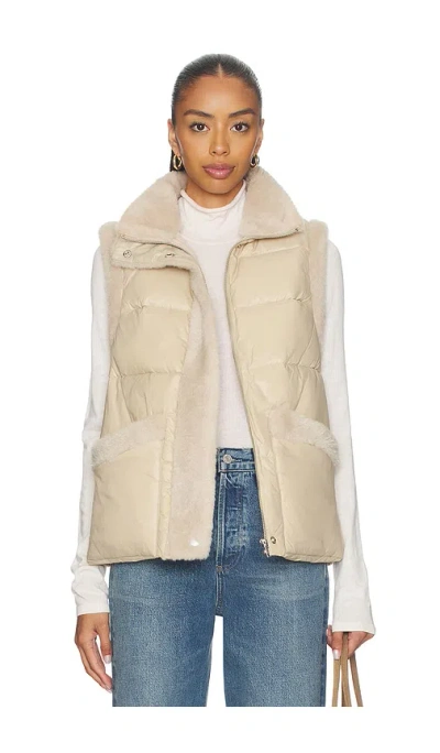 Heartloom Serra Vest In Neutral