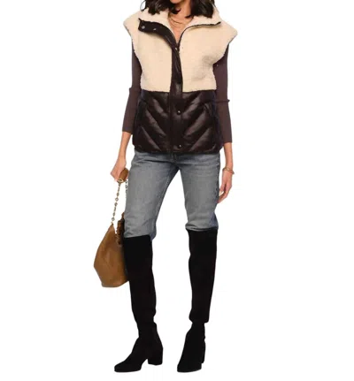 Heartloom Shara Vest In Bone In Beige