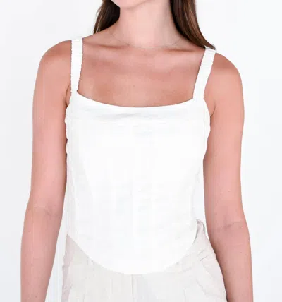 Heartloom Sharina Top In Eggshell In White