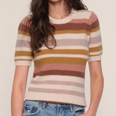 Heartloom Shellie Sweater In Neutral In Brown