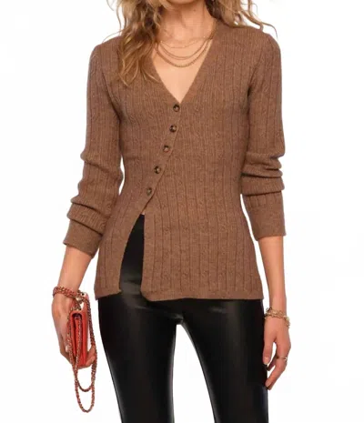 Heartloom Sivan Sweater In Mocha In Brown