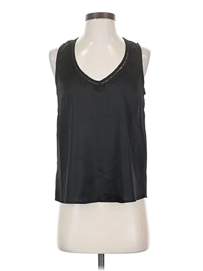 Pre-owned Heartloom Sleeveless Blouse In Black