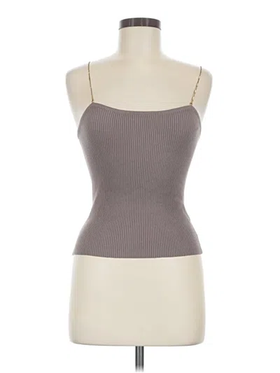 Pre-owned Heartloom Sleeveless Top Gray Sweetheart Neckline Tops