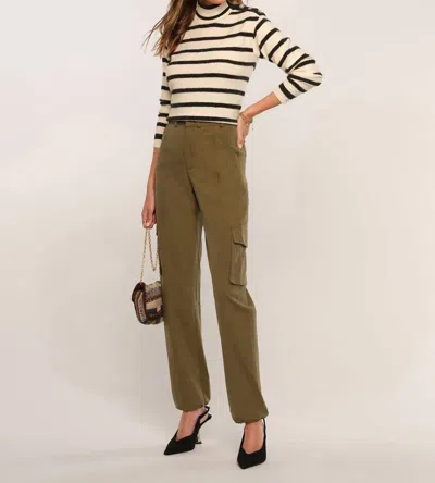 Heartloom Stone Kar Pant In Olive In Green