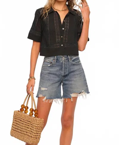 Heartloom Suki Relaxed-fit Top In Black