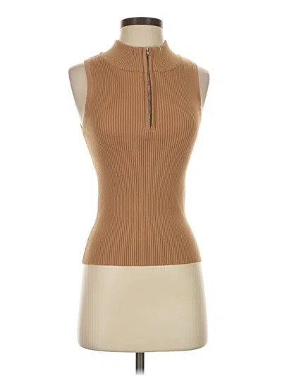Pre-owned Heartloom Sweater Vest In Brown