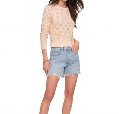Heartloom Sydney Sweater In Oat In Brown