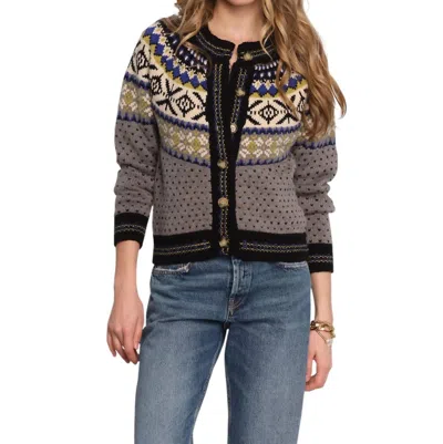Heartloom Sylvia Cardigan In Heather In Grey