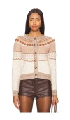 Heartloom Sylvia Cardigan In Ivory
