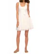 Heartloom Tammi Mini Dress In Eggshell In White