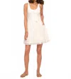 Heartloom Tammi Mini Dress In Eggshell In White