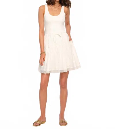 HEARTLOOM TAMMI MINI DRESS IN WHITE