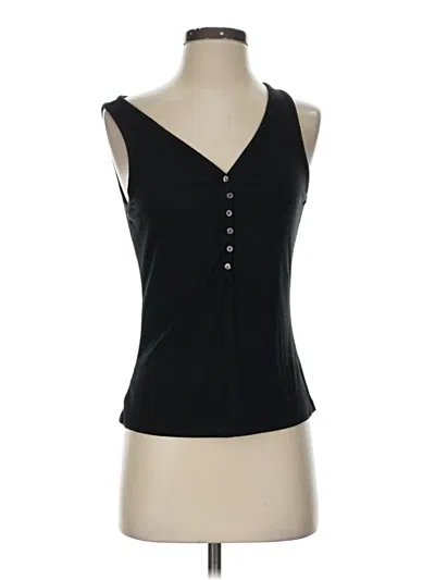 Pre-owned Heartloom Tank Top Black Strapless Neckline Tops