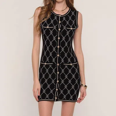 Heartloom Tavi Dress In Black