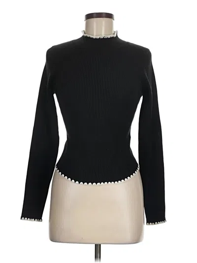 Pre-owned Heartloom Turtleneck Sweater In Black