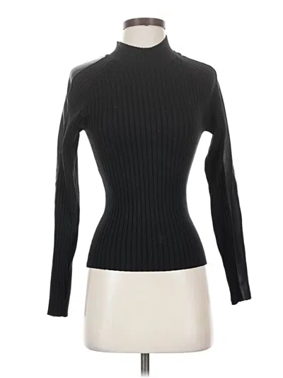 Pre-owned Heartloom Turtleneck Sweater In Black