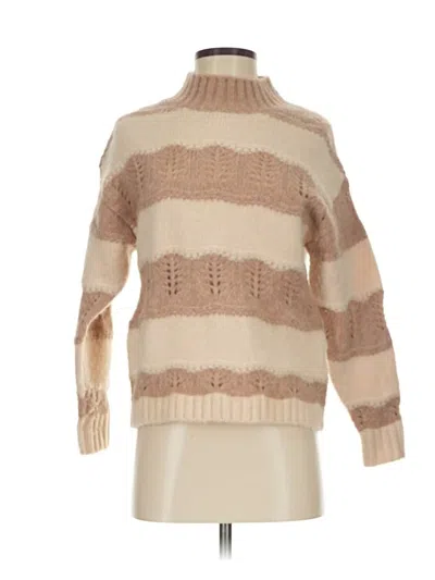 Pre-owned Heartloom Turtleneck Sweater In Brown