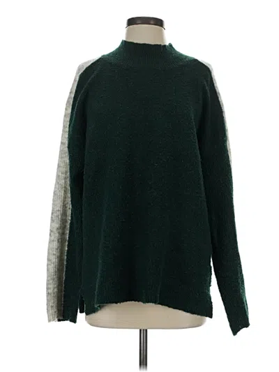 Pre-owned Heartloom Turtleneck Sweater In Green