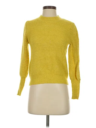 Pre-owned Heartloom Turtleneck Sweater In Yellow