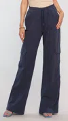 Heartloom Valentine Cargo Easy Pants In Indigo In Multi