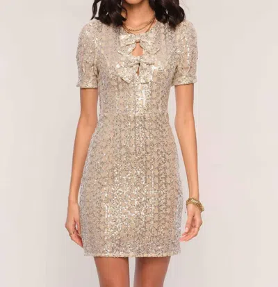 Heartloom Vandon Dress In Gold