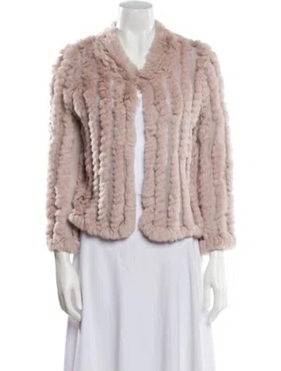 Pre-owned Heartloom V-neck Sweater In Pink