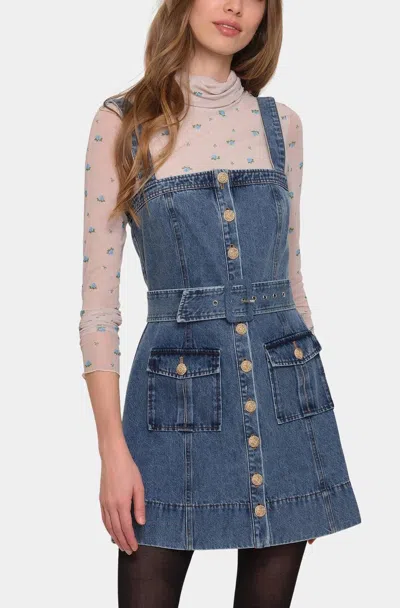 Heartloom Willem Dress In Lake In Blue