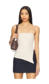 Heartloom Winslow Top In Beige In Buff