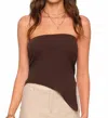 Heartloom Winslow Top In Coco In Brown