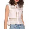 Heartloom Women's Andress Top In Eggshell In White