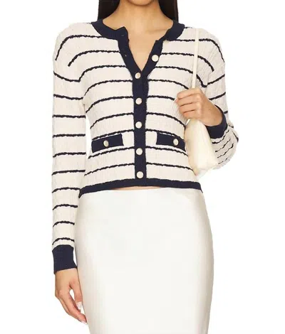Heartloom Women's Nadine Cardigan Top In Ivory In White