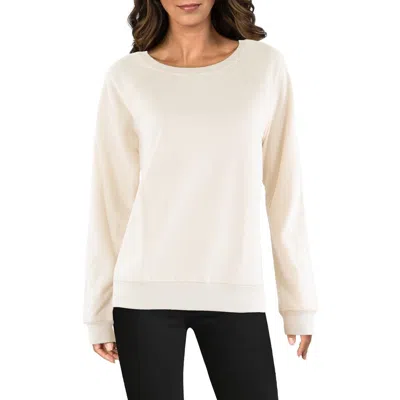 Heartloom Womens Ribbed Trim Cotton Sweatshirt