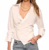 Heartloom Eden Shirt In Eggshell In White