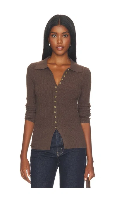 Heartloom Wright Top In Brown