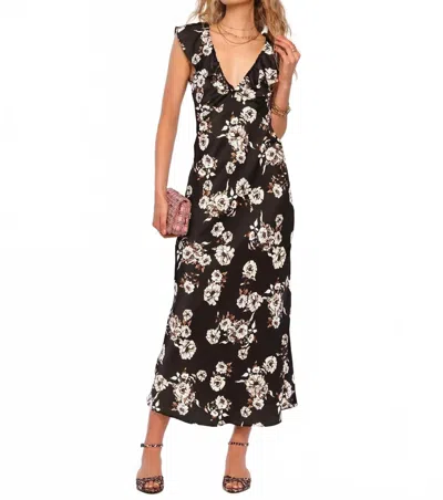 Heartloom Yvie Midi Dress In Flora In Multi