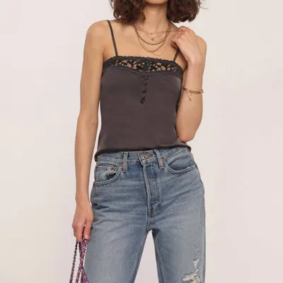 Heartloom Zanita Cami In Black In Grey