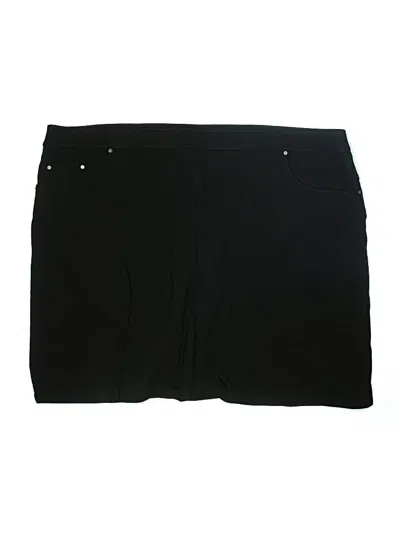 Pre-owned Hearts Of Palm Woman Active Skort In Black