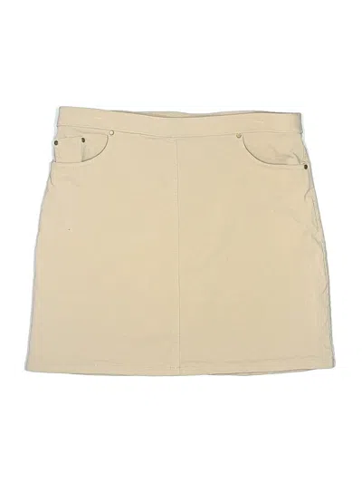 Pre-owned Hearts Of Palm Woman Active Skort In Brown