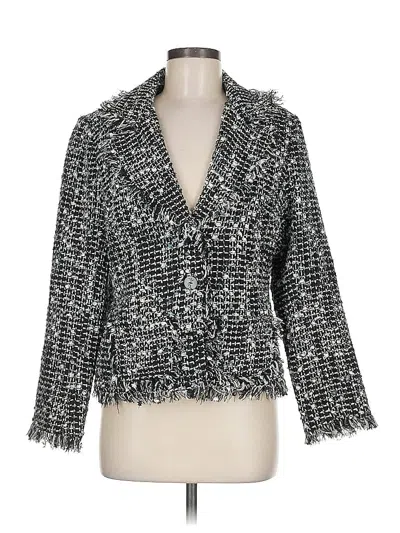 Pre-owned Hearts Of Palm Woman Blazer Jacket In Gray