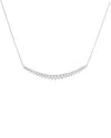 Hearts On Fire Aerial 18k White Gold 0.84ct Diamond Lunar Eclipse Necklace Hf15-070125 In Metallic