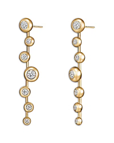 Hearts On Fire 18k Yellow Gold Dream Diamond Statement Stiletto Drop Earrings, 1.65 Tcw