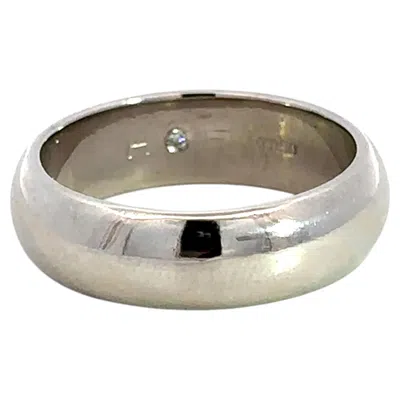 Pre-owned Hearts On Fire 5.9mm  Band Ring In Platinum In Multiple