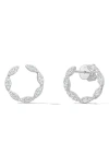 Hearts On Fire Aerial Wrap Earrings In White Gold/diamond